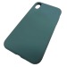                                     Чехол copi original силиконовый iPhone XR (полная защита) (049) темно-зеленый*#1896651