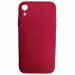                                 Чехол силиконовый iPhone XR Silicone Cover NANO 2mm вишневый#2132133