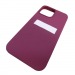                                     Чехол copi original силиконовый iPhone 13 Pro Max (52) бордовый*#1753076