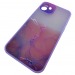                                     Чехол силикон-пластик iPhone 12 (6.1) Skin Shell с рисунком сиреневый (01)*#1767537