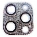                             Защитное стекло на камеру iPhone 13 Pro Max со стразами серебро*#1752942