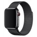                         Металлический ремешок для часов Apple Watch 38/40 mm миланская петля (черный)#1758816
