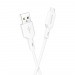 Кабель USB - micro USB Borofone BX70 2.4A 1m (белый)#1758318