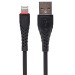 Кабель USB - Apple lightning SKYDOLPHIN S02L 3А (black) (206482)#1749619