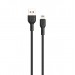 Кабель USB - Apple lightning SKYDOLPHIN S03L 100см 3A (black) (206470)#1750656