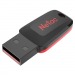 Флеш-накопитель USB 8GB Netac U197 mini чёрный/красный#1754125
