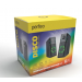 Колонки Perfeo 2.0 "DISCO", мощность 2х3 Вт, USB, чёрн, Game Design, RGB подсветка 7 режимов#1854587