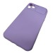                                 Чехол силиконовый iPhone 11 Pro Max ЗАЩИТА камеры сиреневый*#1922117