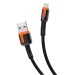                         Кабель Micro USB Denmen D40V 3.6A 1m (серый)*#1803319