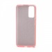 Чехол Fashion с блестками силикон-пластик для Huawei Honor 30 розовый#1755990