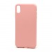 Чехол Silicone Case New Era (накладка/силикон) для Apple iPhone XS Max розовый#1755962