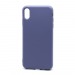 Чехол Silicone Case New Era (накладка/силикон) для Apple iPhone XS Max сиреневый#1755965