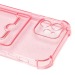 Чехол-накладка - SC300 с картхолдером для "Apple iPhone 12" (pink) (207991)#2084905