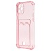 Чехол-накладка - SC300 с картхолдером для "Apple iPhone 13 Pro Max" (pink) (208003)#2084898
