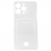 Чехол-накладка - SC300 с картхолдером для "Apple iPhone 14 Pro Max" (white) (208011)#1760134