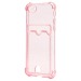 Чехол-накладка - SC300 с картхолдером для "Apple iPhone 7/iPhone 8/iPhone SE 2020" (pink) (207976)#2084876