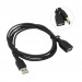 Кабель-удлинитель USB мама - USB папа ENERGY POWER (черный) 3,0м#1758587
