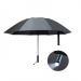                     Xiaomi Зонт автомат 90 Urevo Umbrella с фонарем 3187545 (черный)*#1857087