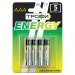 Батарейка AAA Трофи LR03 ENERGY Alkaline (4-BL) (40/960) (211766)#1766253