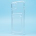 Чехол-накладка - SC276 с картхолдером для "Apple iPhone 14 Plus" (transparent) (211909)#2097723