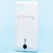 Чехол-накладка - SC304 с картхолдером для "Apple iPhone 11 Pro" (white) (208641)#2097705
