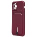 Чехол-накладка - SC304 с картхолдером для "Apple iPhone 12 Pro" (bordo) (208652)#2097759