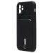 Чехол-накладка - SC304 с картхолдером для "Apple iPhone 12" (black) (208643)#2097741