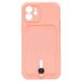 Чехол-накладка - SC304 с картхолдером для "Apple iPhone 12" (light pink) (208647)#1769607