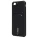 Чехол-накладка - SC304 с картхолдером для "Apple iPhone 7 Plus/iPhone 8 Plus" (black) (208668)#2097818