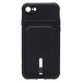 Чехол-накладка - SC304 с картхолдером для "Apple iPhone 7/iPhone 8/iPhone SE 2020" (black) (208661)#1769636