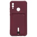 Чехол-накладка - SC304 с картхолдером для "Huawei Honor 10 Lite/P Smart 2019" (bordo) (208684)#1769568