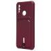 Чехол-накладка - SC304 с картхолдером для "Huawei Honor 10 Lite/P Smart 2019" (bordo) (208684)#2043453