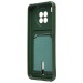 Чехол-накладка - SC304 с картхолдером для "Honor 50 Lite/nova 8i" (dark green) (208696)#2097877