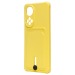 Чехол-накладка - SC304 с картхолдером для "Huawei Honor 50/Nova 9" (yellow) (208694)#2042467