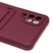 Чехол-накладка - SC304 с картхолдером для "Samsung SM-A125 Galaxy A12" (bordo) (208709)#2055442