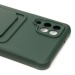 Чехол-накладка - SC304 с картхолдером для "Samsung SM-A125 Galaxy A12" (dark green) (208708)#2043561