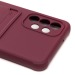 Чехол-накладка - SC304 с картхолдером для "Samsung SM-A135 Galaxy A13 4G" (bordo) (208716)#2055252