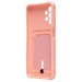 Чехол-накладка - SC304 с картхолдером для "Samsung SM-A135 Galaxy A13 4G" (light pink) (208718)#2102866