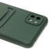 Чехол-накладка - SC304 с картхолдером для "Samsung SM-A226 Galaxy A22s 5G" (dark green) (208722)#2042352