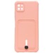 Чехол-накладка - SC304 с картхолдером для "Samsung SM-A226 Galaxy A22s 5G" (light pink) (208725)#1769542