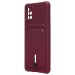 Чехол-накладка - SC304 с картхолдером для "Samsung SM-A515 Galaxy A51 4G" (bordo) (208737)#2042492