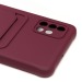 Чехол-накладка - SC304 с картхолдером для "Samsung SM-A515 Galaxy A51 4G" (bordo) (208737)#2042493