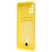 Чехол-накладка - SC304 с картхолдером для "Samsung SM-A515 Galaxy A51 4G" (yellow) (208741)#2097902