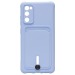 Чехол-накладка - SC304 с картхолдером для "Samsung SM-G780 Galaxy S20FE" (light violet) (208745)#1769522