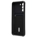 Чехол-накладка - SC304 с картхолдером для "Samsung SM-G990 Galaxy S21FE" (black) (208749)#2097984