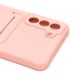 Чехол-накладка - SC304 с картхолдером для "Samsung SM-G990 Galaxy S21FE" (light pink) (208752)#2042471