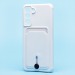 Чехол-накладка - SC304 с картхолдером для "Samsung SM-G990 Galaxy S21FE" (white) (208753)#2055280