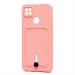 Чехол-накладка - SC304 с картхолдером для "Xiaomi Redmi 9C" (light pink) (208816)#2097963