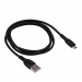 Carmega кабель microUSB 1.0m black#1768681