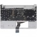 Топ-панель HP 15s-eq без подсветки (серебряная с черными клавишами)#1852554
